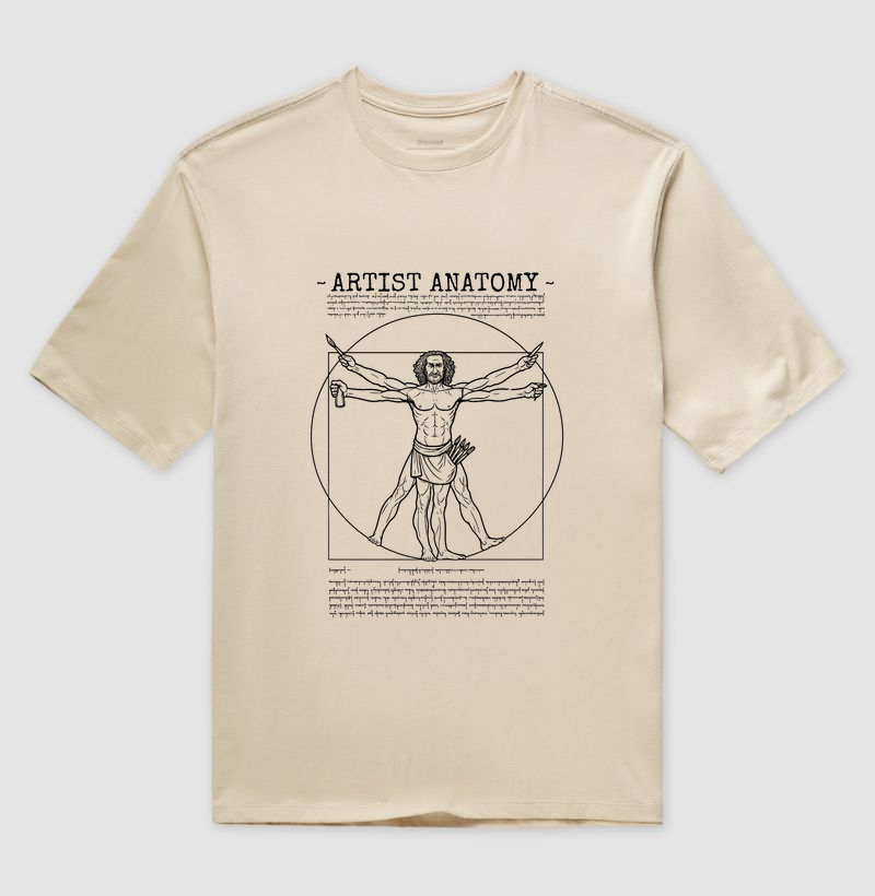 Artist Anatomy — Vitruvian Remix