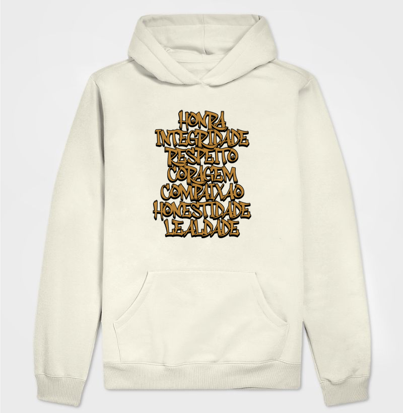 Hoodie Moletom Princípios do Bushido