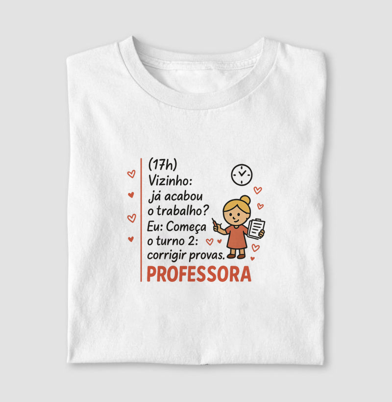 Professor Turno de Correção de provas 