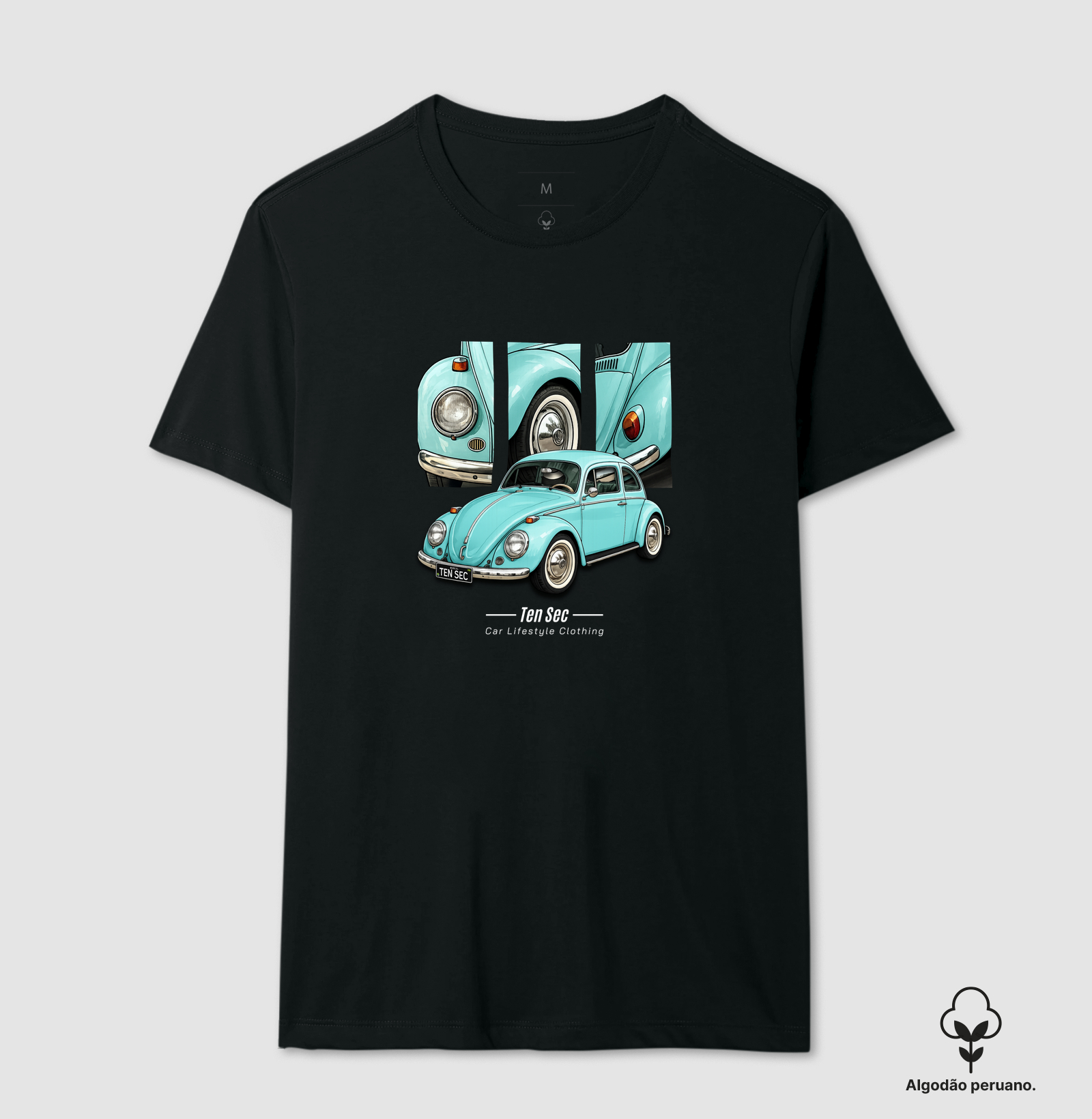 Aircooled Fusca Olho de Boi Parachoque Reto v.2