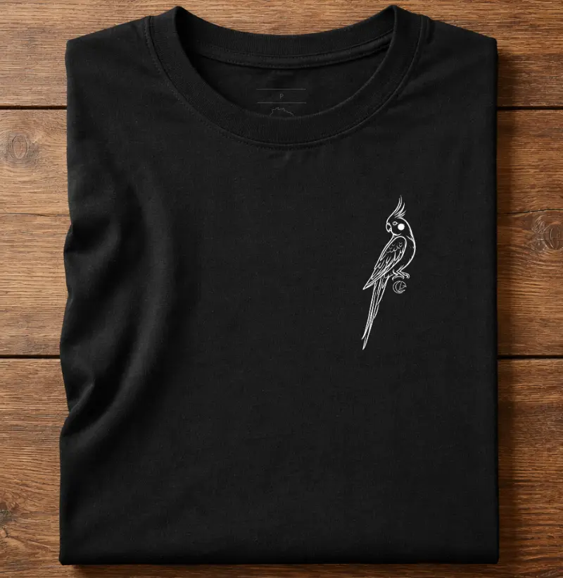 Camiseta Linhas Calopsita