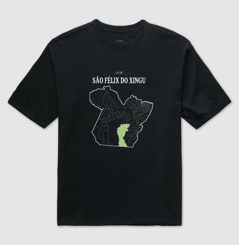 São Félix do Xingu | Território PA - Camiseta Oversized