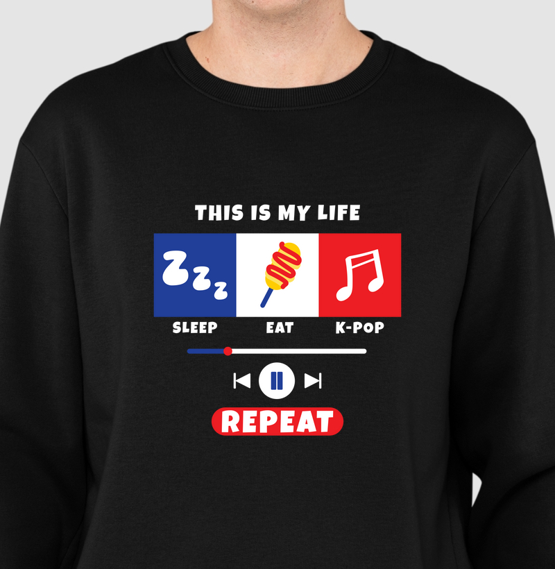 SUÉTER THIS IS MY LIFE KPOP