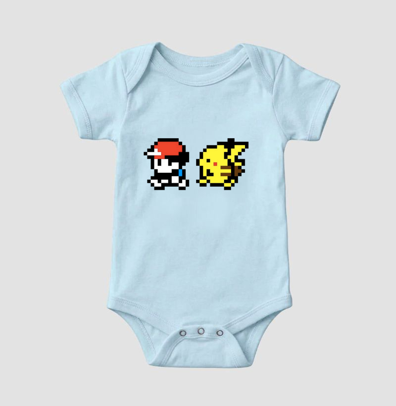 ash & pikachu 8-bits