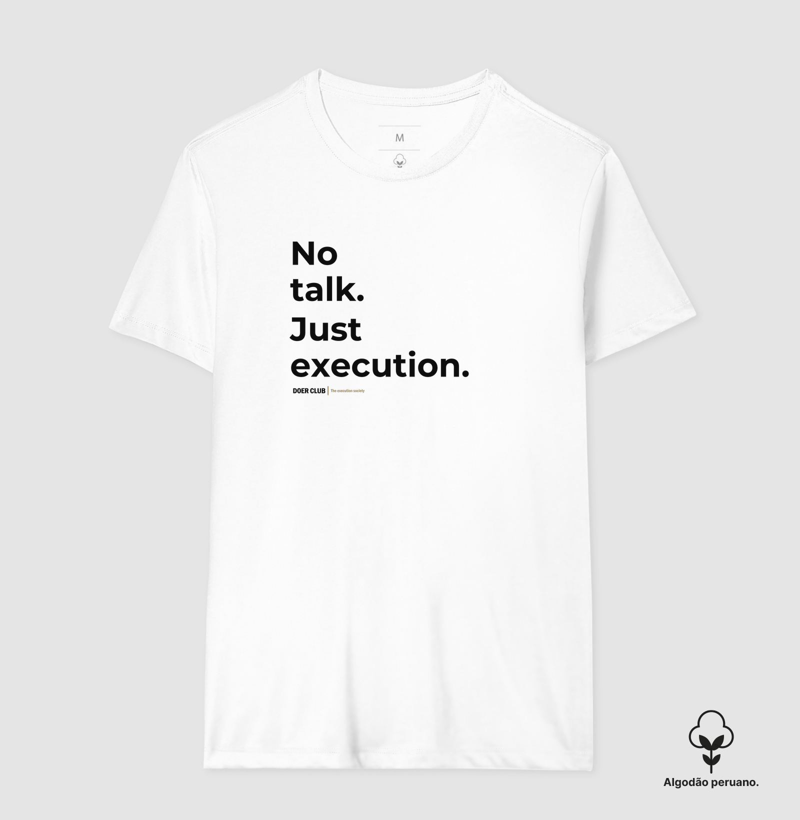 No talk. Just execution.