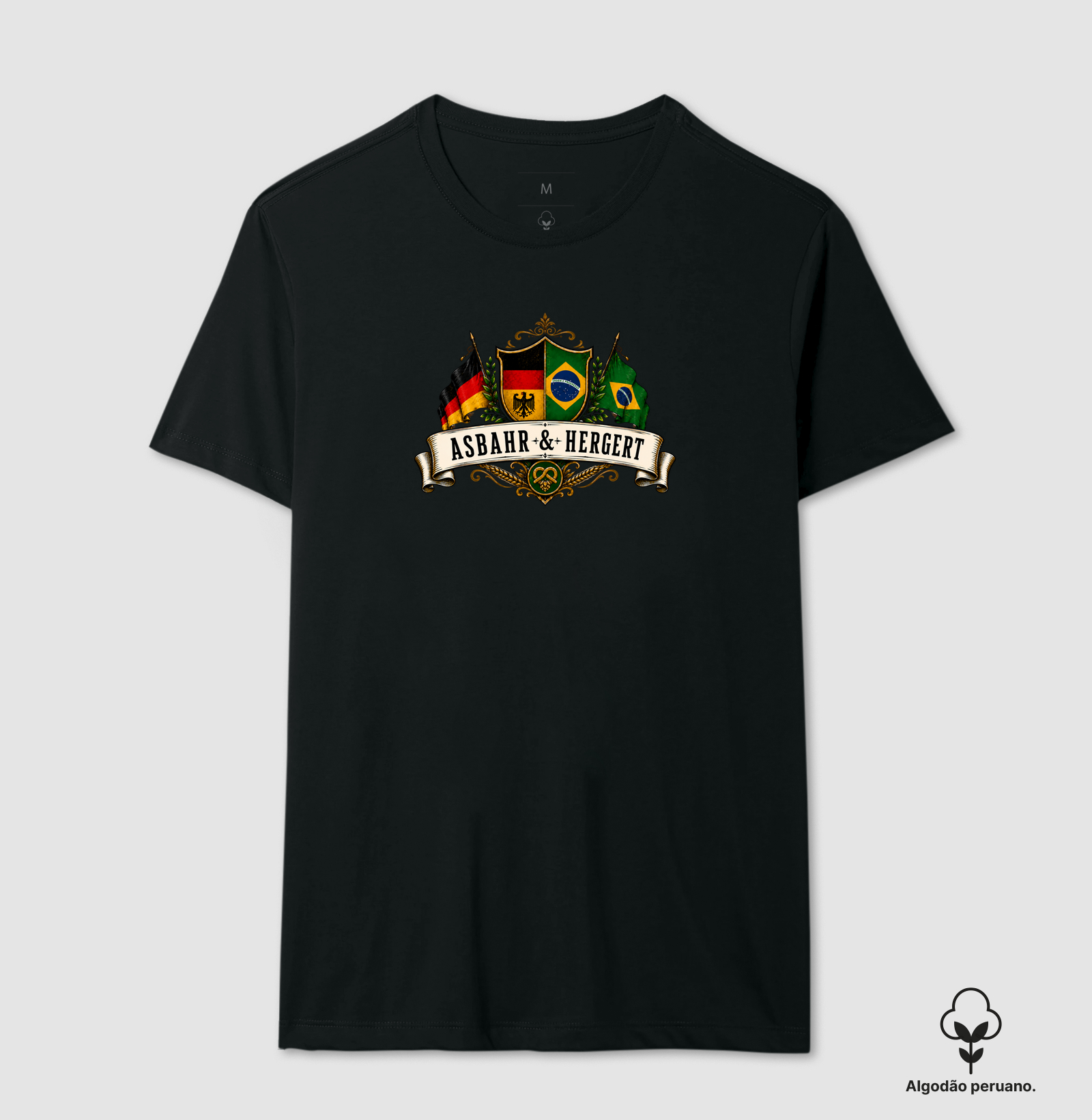 Asbahr & Hergert - Camiseta Algodão Peruano