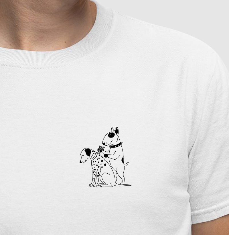 Cachorro tatuando dálmata