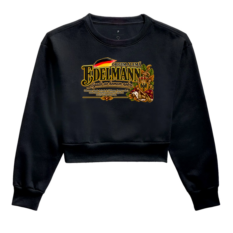 Edelmann  - Cropped Moletom