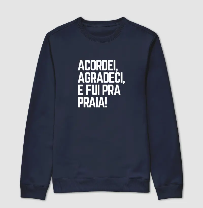 Agradeci e fui a Praia!