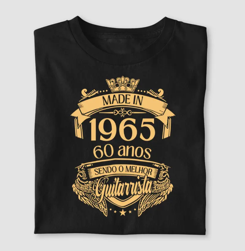 MADE IN 1965 - 60 ANOS SENDO O MELHOR GUITARRISTA