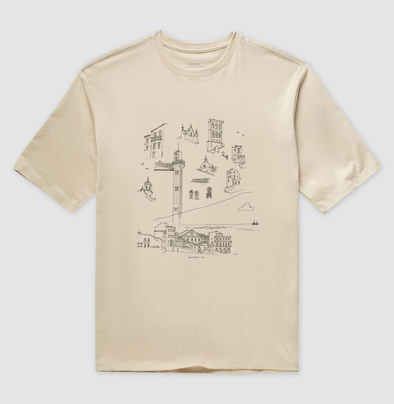 São Salvador - Camiseta Oversized