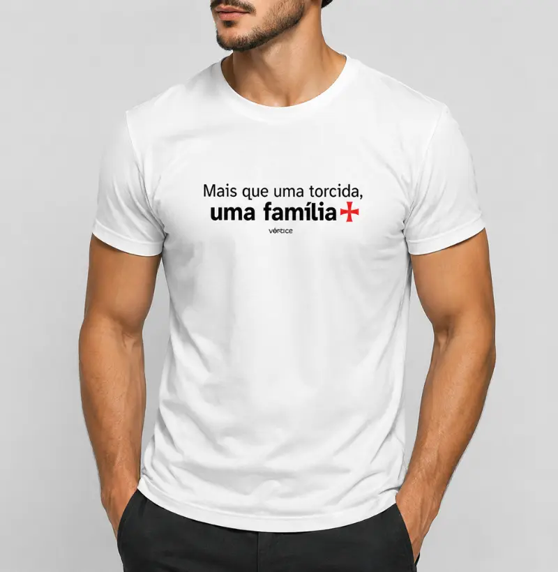 T-shirt - Mais que uma torcida, uma família
