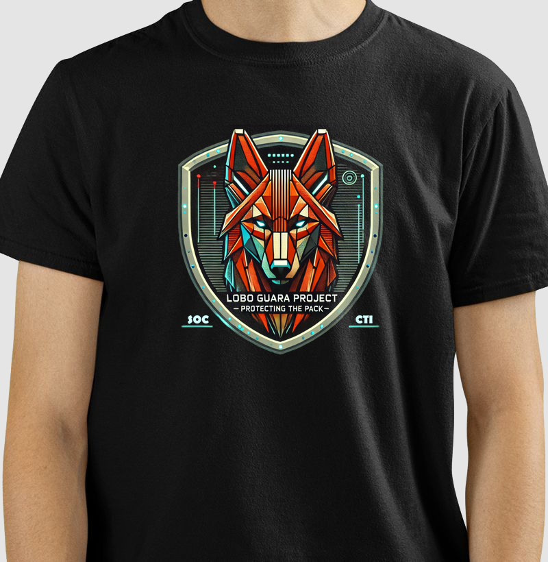 Camiseta - Lobo Guará Project: Protecting the Pack