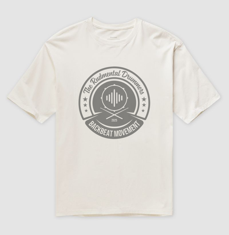 Oversized Rudimental Drummer