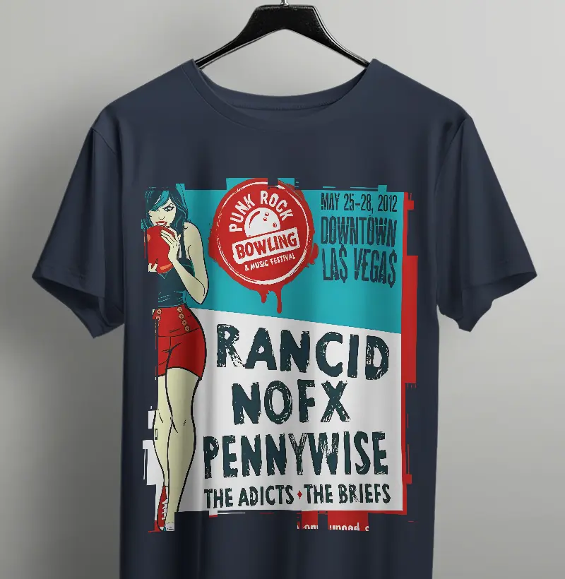 Camiseta És ahead of the curve  Punk Rock