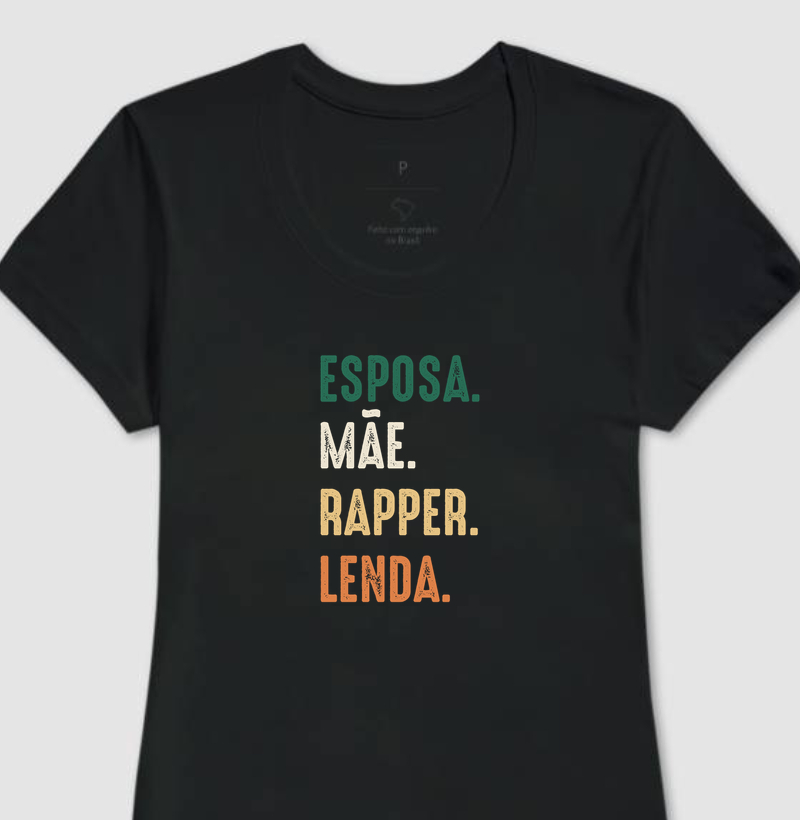ESPOSA, MÃE, RAPPER, LENDA - color