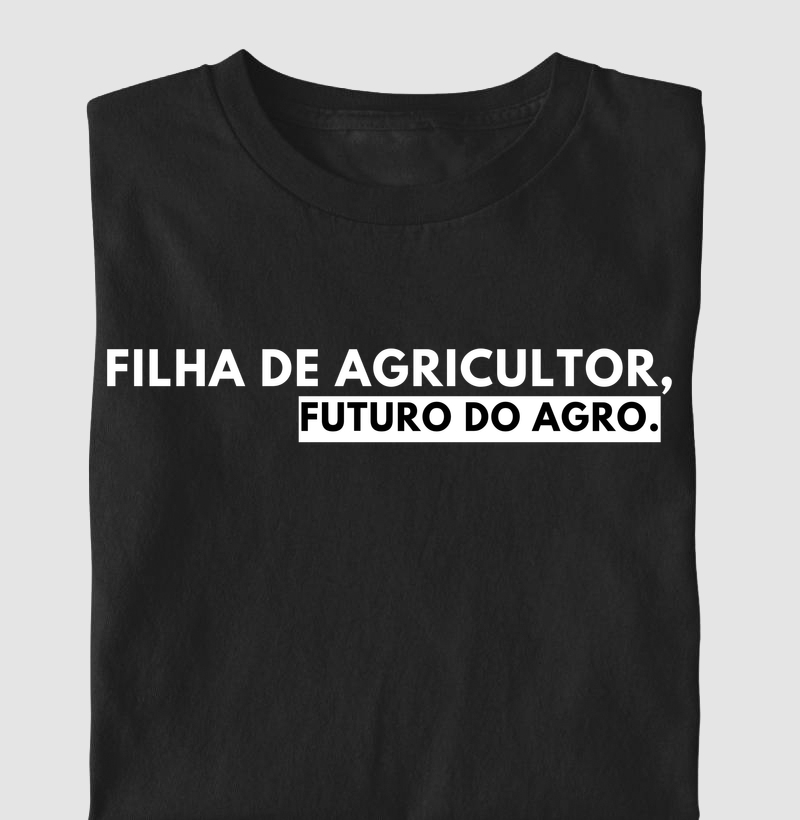 Filha de agricultor futuro do agro