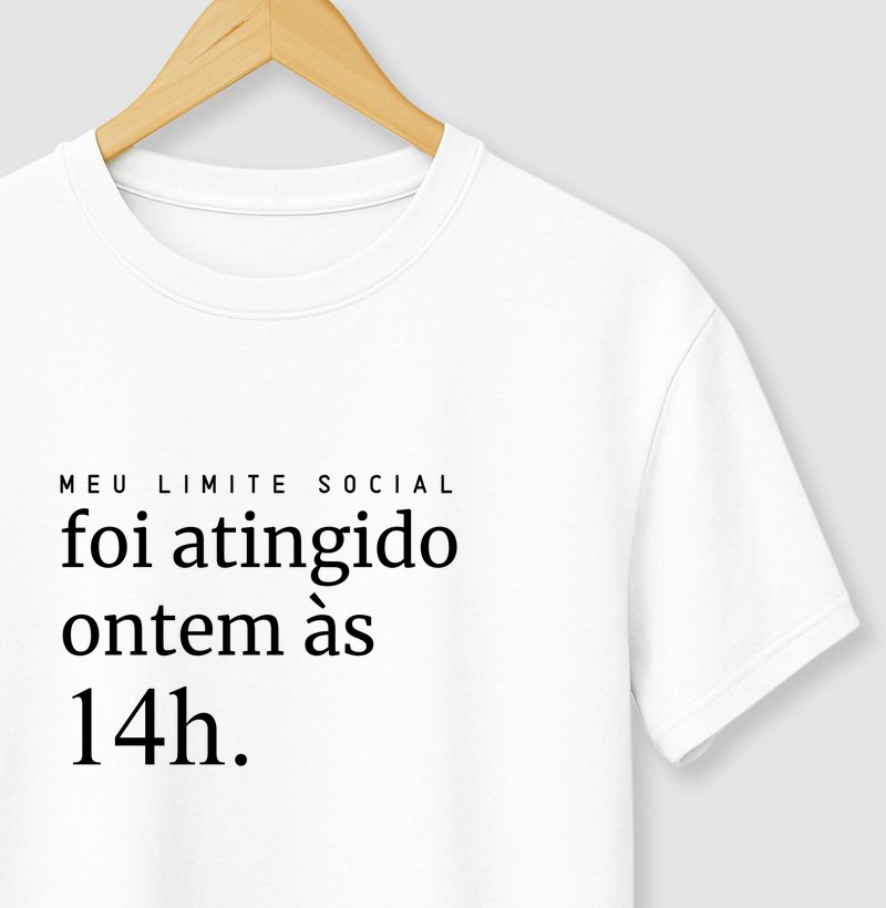 Meu limite social...