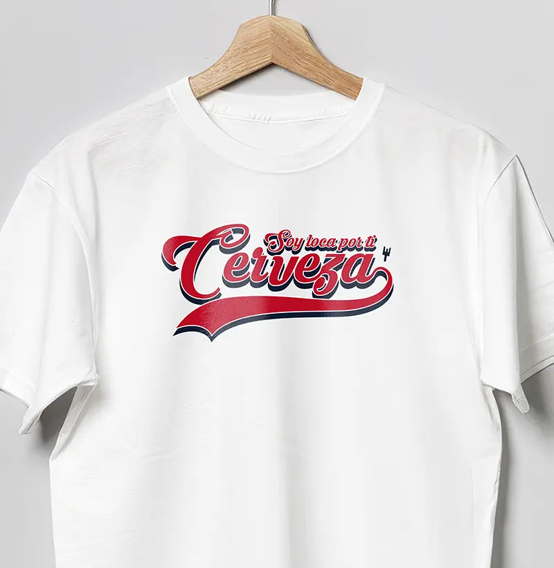 Camiseta Soy Loca Por Ti Cerveza