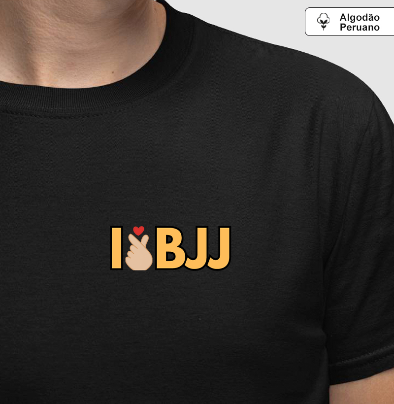 I Love BJJ (Korean Heart) - Amor à Arte Suave