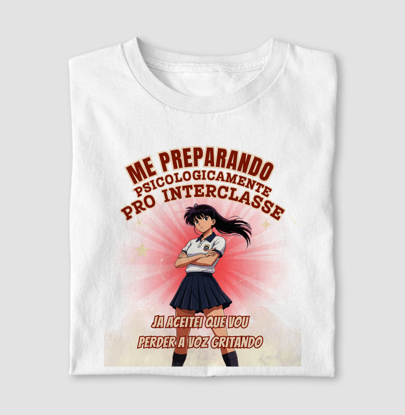 ME PREPARANDO PARA O INTERCLASSE