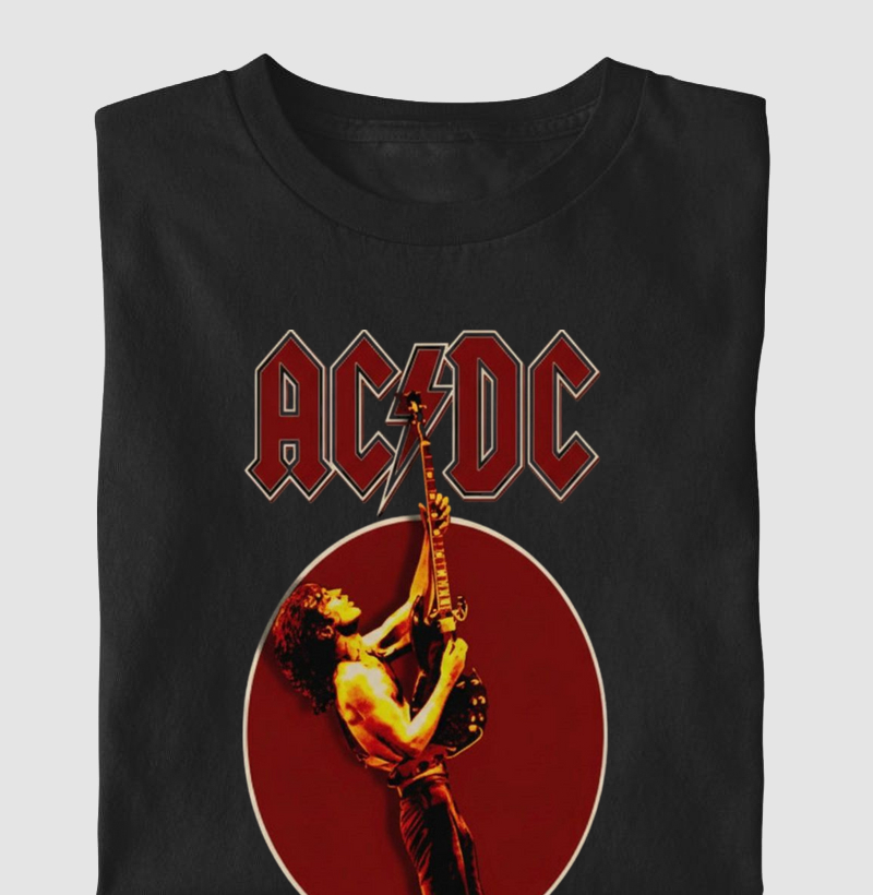 AC/DC - Angus Young Back in Black