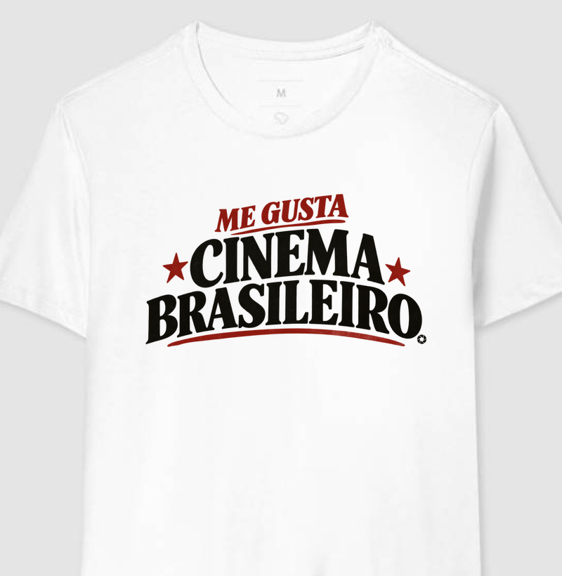 Camiseta Me Gusta Cinema Brasileiro