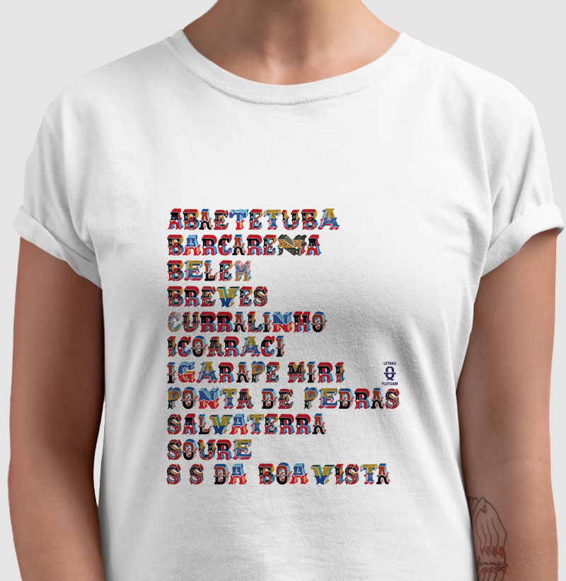 Camiseta Cidades 
