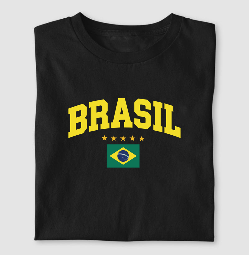 Camisa do Brasil - BRASIL BIG AMARELO