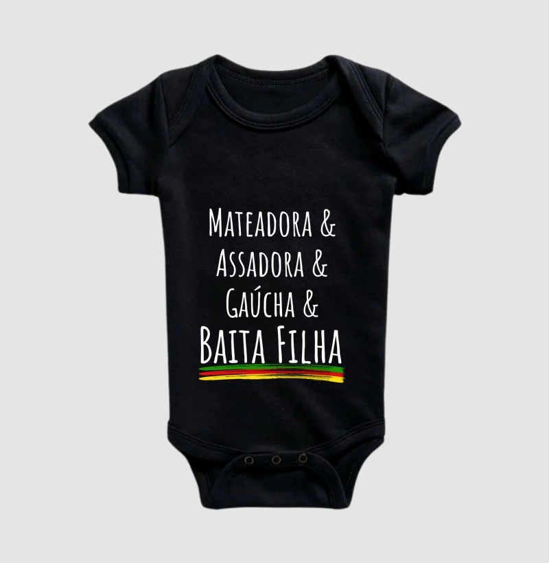 Body infantil Mateadora y Filha
