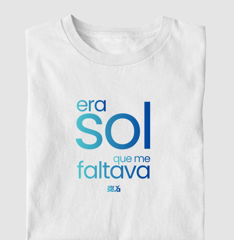 Era sol que me faltava