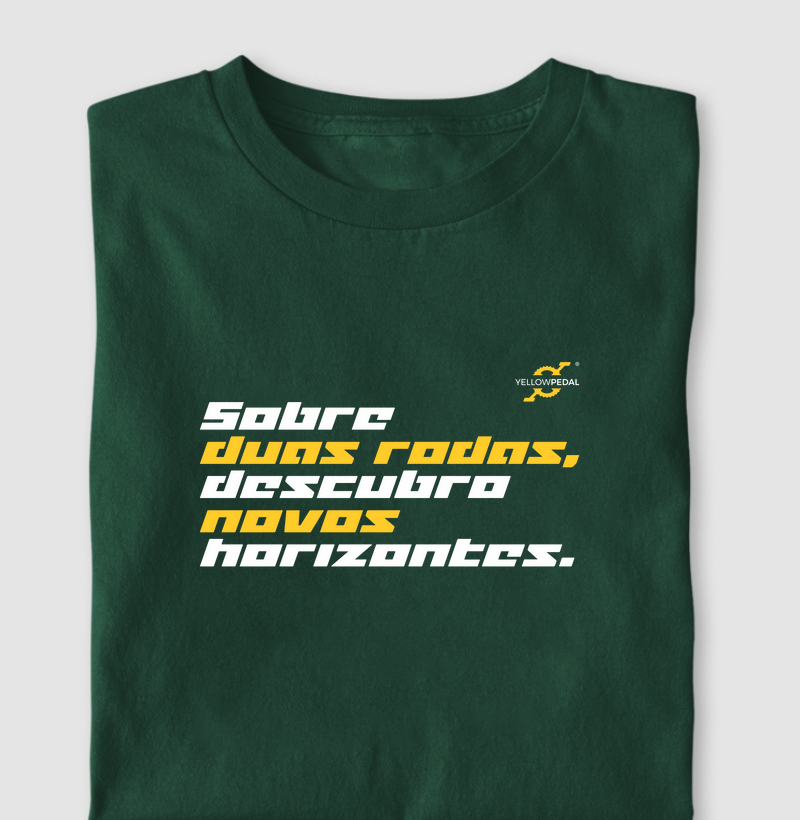 CAMISETA YELLOWPEDAL NOVOS HORIZONTES