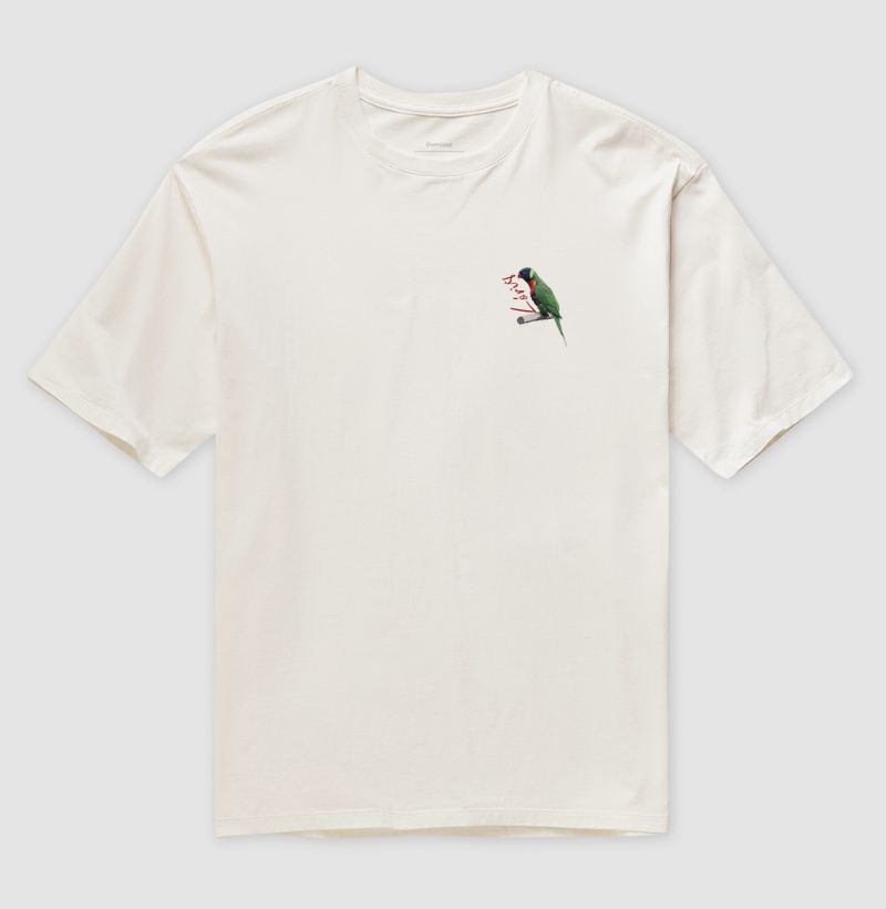 Camiseta Oversized Loris - Minimalista