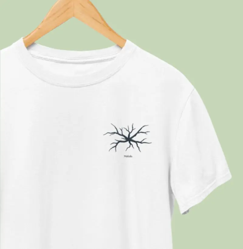 Camiseta Algodão Peruano Raíz do Ar - Coleção Elementos