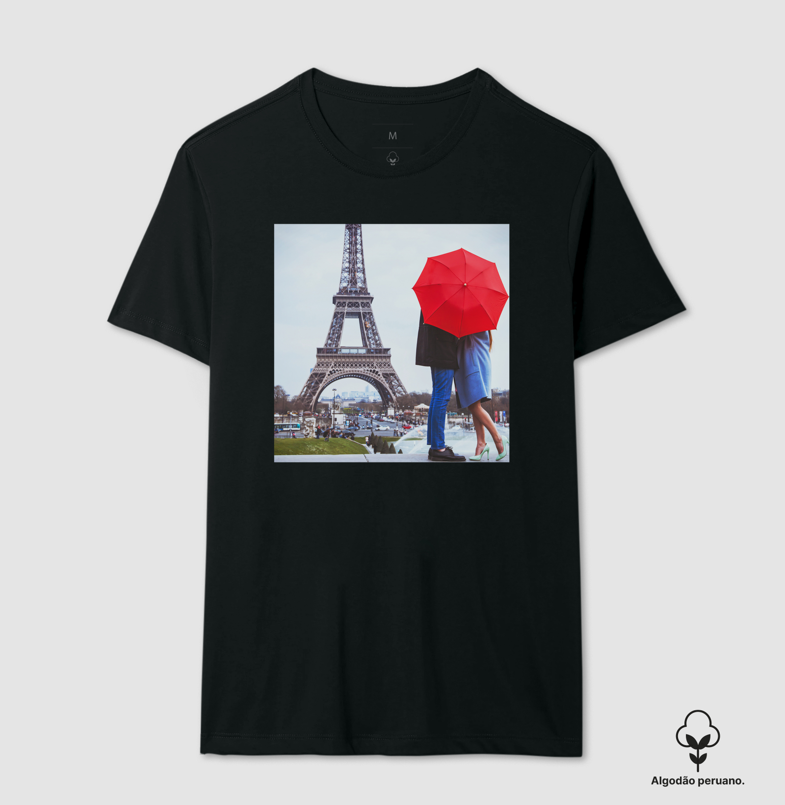 Camiseta Viagem - Torre Eiffel - Casal