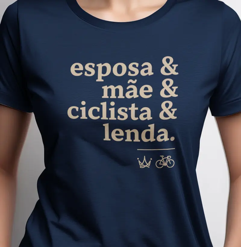 Esposa & mãe & ciclista & lenda