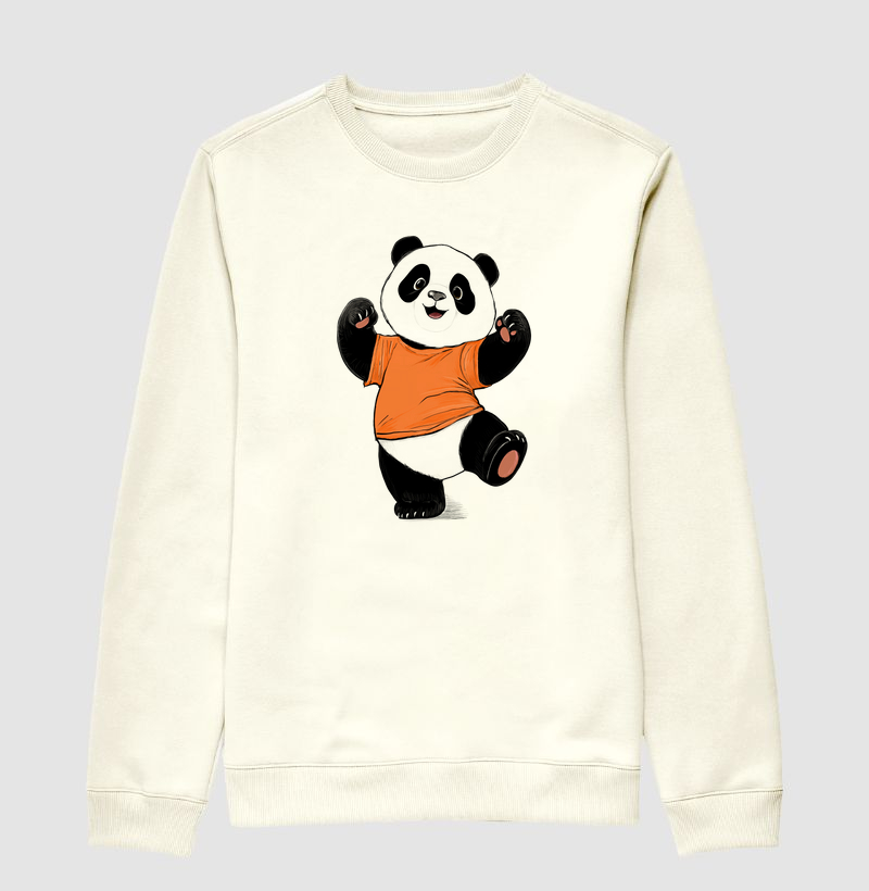 Suéter Moletom Panda, Pandinha