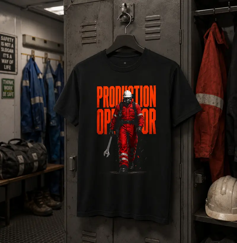 Operador de Produção, Macacão Vermelho