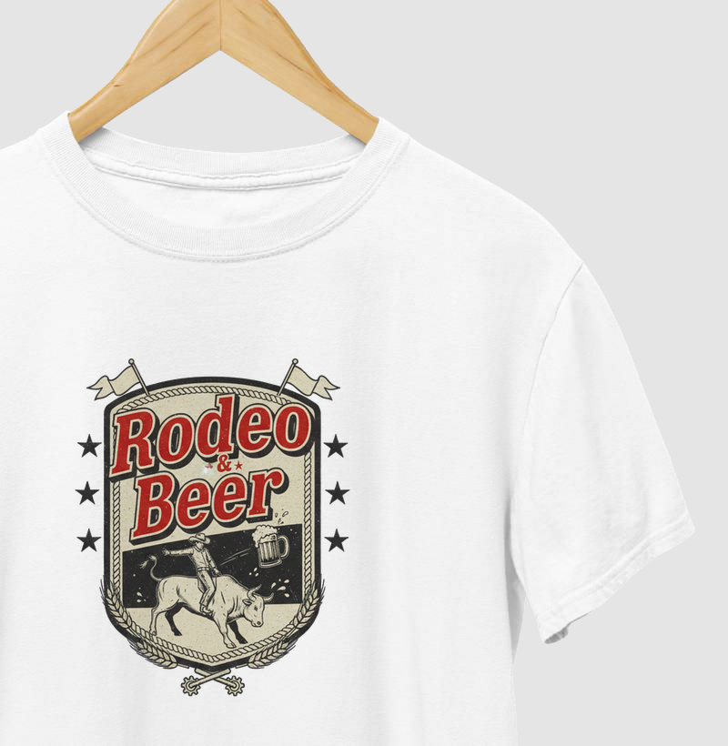 Rodeo and Beer - Brasão Cowboy