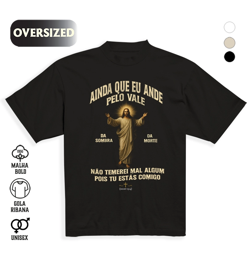 Camiseta Oversized Vale da Sombra