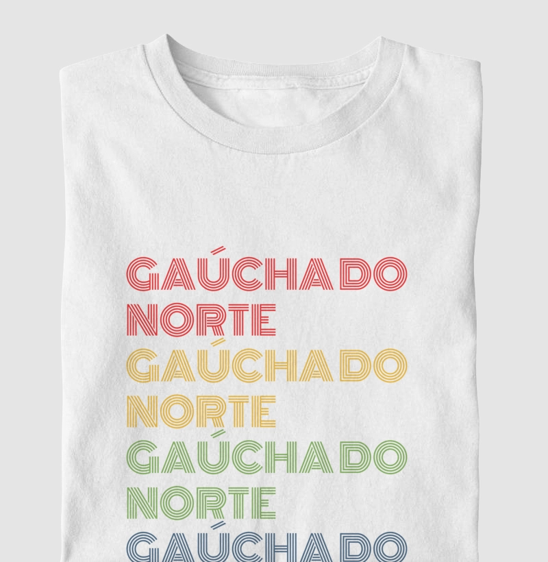 Gaúcha do Norte Letreiro Retrô