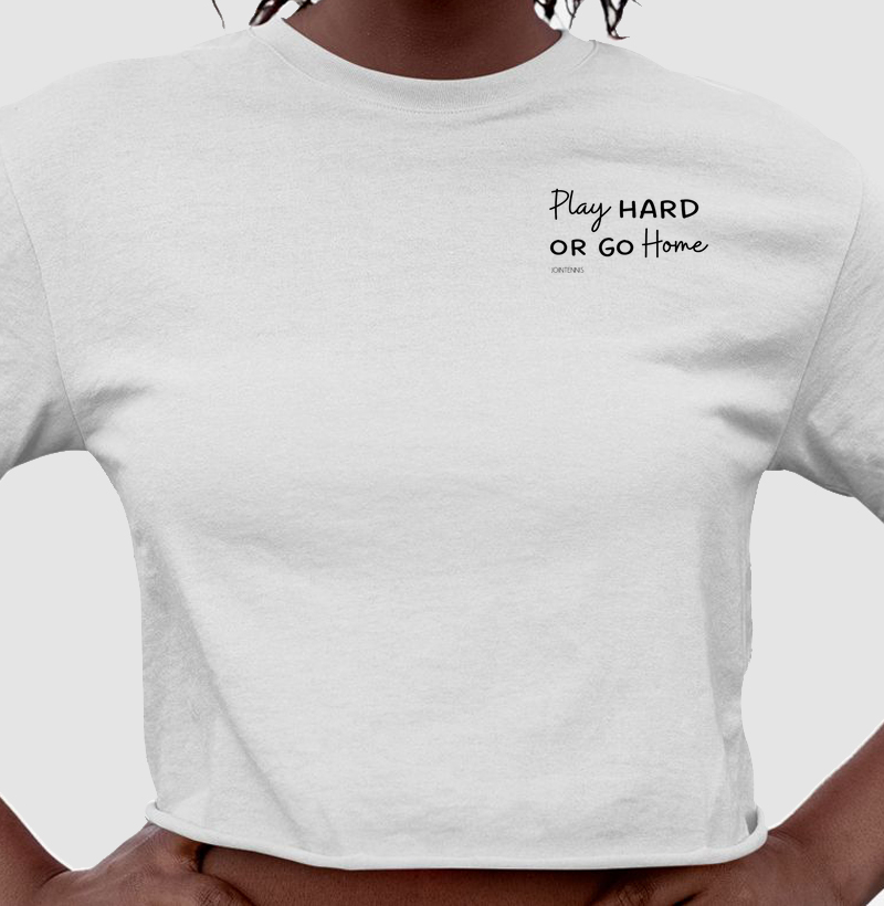 Play hard or Go Home - minimalista - Cropped