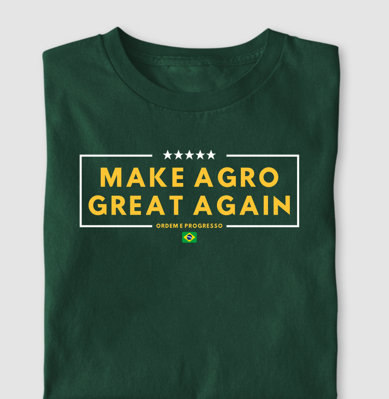 MAKE AGRO GREAT AGAIN (Faça o agro grande novamente)