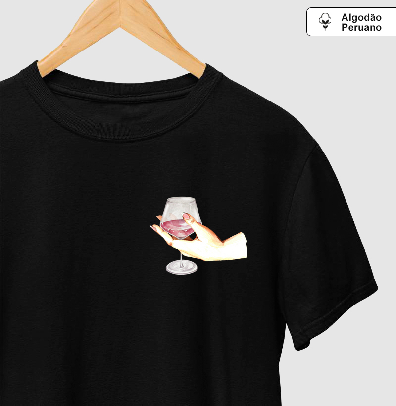 Camiseta Elegância Rosé