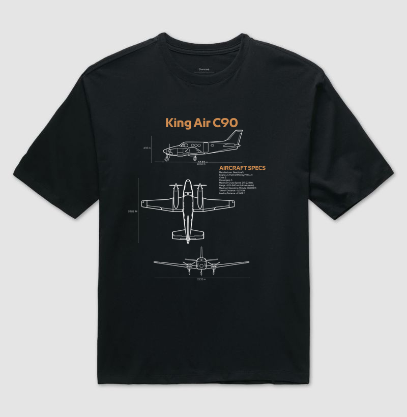 King Air C90 - Blueprint