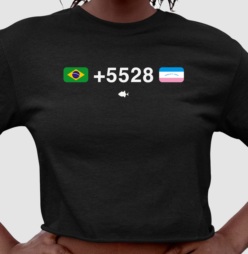 ES DDD 28 com Bandeiras do Brasil e Espírito Santo - Cropped - #28425