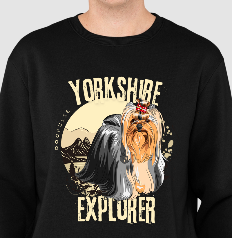Suéter Moletom Dog Pulse Yorkshire Explorer – Brave Spirit
