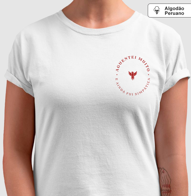 Aguentei muito e ainda fui simpática!