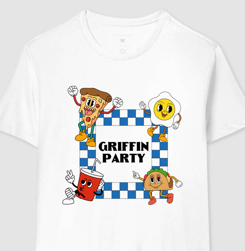 CAMISETA MASCULINA GRIFFIN PARTY