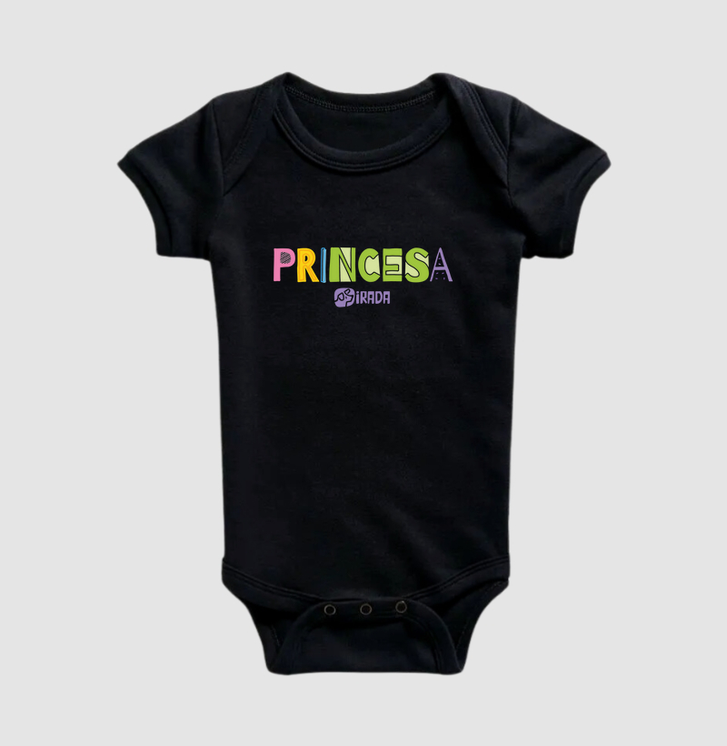 Body Infantil - Princesa